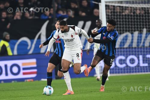 Milan Jose Ederson Atalanta Lazar Samardzic Gewiss match between    Atalanta 1-1 Milan Bergamo, Italy