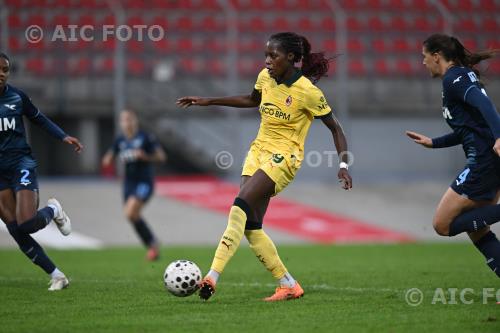 Lazio Women Evelyn Ijeh Milan Women Giulia Mancuso Peppino Vismara match between     Milan Women 4-2 Lazio Women Milano, Italy Goal 4-2 