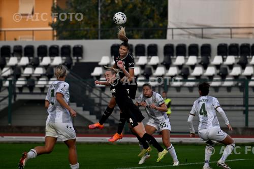 Juventus Women Emma Kullberg Juventus Women Chiara Ripamonti Vittorio Pozzo Lamarmora match between    Juventus Women 2-1 Ternana Women Biella, Italy Goal 2-1 