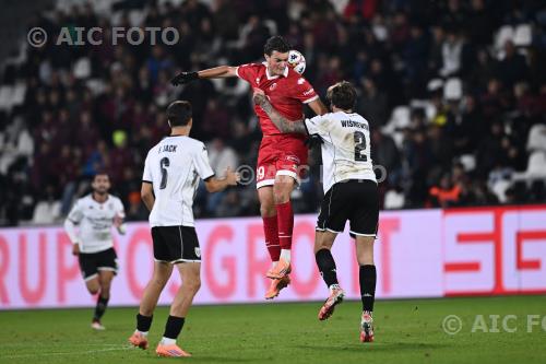 Spezia Leonardo Cerri Bari Przemyslaw Wisniewski Alberto Picco match between Spezia 1-1 Bari La Spezia, Italy 