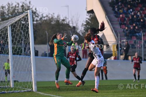 Juventus Women Evelyn Ijeh Milan Women Laura Giuliani Peppino Vismara match between     Milan Women 2-1 Juventus Women Milano, Italy 