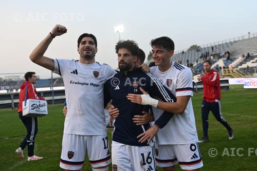 Cosenza Manuel Ricciardi Cosenza Christian Dalle Mura Domenico Francioni match between  Latina 0-1 Cosenza Latina, Italy 