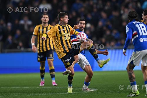 Juve Stabia Alessandro Bellemo Sampdoria 2025 Genova, Italy 