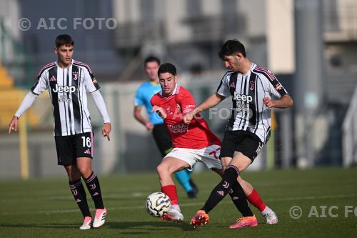 Juventus Next Gen Giacomo Manzari Perugia Giacomo Faticanti Giuseppe Moccagatta match between  JuveNext Gen  1-0 Perugia Biella, Italy 