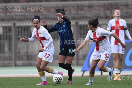 Genoa Women Masa Tomasevic Inter Women Giulia Giacobbo Arena Civica Gianni Brera match between Inter Women 5-0 Genoa Women Milano, Italy 