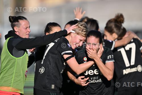 Juventus Women Paulina Krumbiegel Juventus Women Pauline Peyraud-Magnin Vittorio Pozzo Lamarmora match between    Juventus Women 2-1 Napoli Women Biella, Italy 
