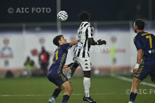 Guidonia Abdoul Guiebre Ascoli Daniel Sannipoli Comunale match between Guidonia 0-0 Ascoli Guidonia, Italy 