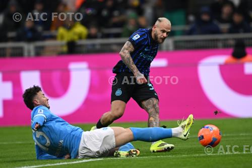 Inter Amir Rrahmani Napoli 2025 Milano, Italy Goal 1-0 