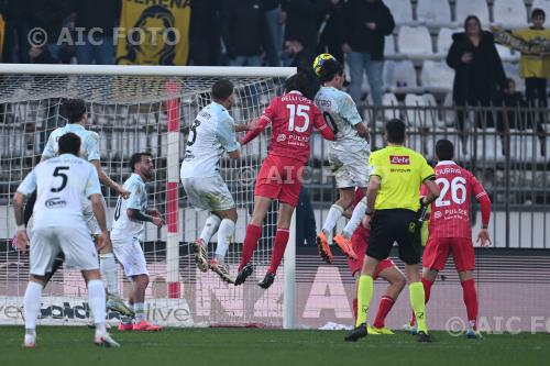 Frosinone Filippo Della Carri Monza Gabriele Calvani U-Power match between    Monza 2-2 Frosinone Monza, Italy Goal 2-2 