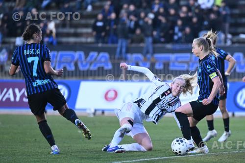 Inter Women Amalie Vangsgaard Juventus Women Henrietta Csiszar Arena Civica Gianni Brera match between Inter Women 2-1 Juventus Women Milano, Italy 