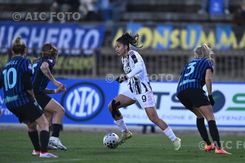 Inter Women Chiara Beccari Juventus Women Katie Bowen Arena Civica Gianni Brera match between Inter Women 2-1 Juventus Women Milano, Italy 