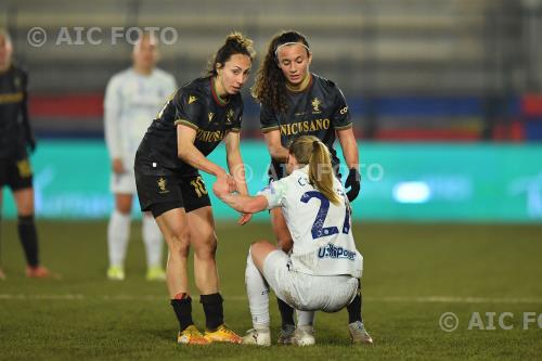 Ternana Women Maria Grazia Petrara Ternana Women Henrietta Csiszar Moreno Gubbiotti match between Ternana Women 0-2 Inter Women Terni, Italy 