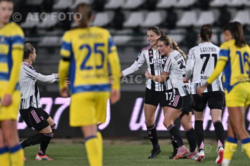 Juventus Women Emma Godo Juventus Women Abigail Brighton Vittorio Pozzo Lamarmora match between    Juventus Women 3-0 Parma Women Biella, Italy 