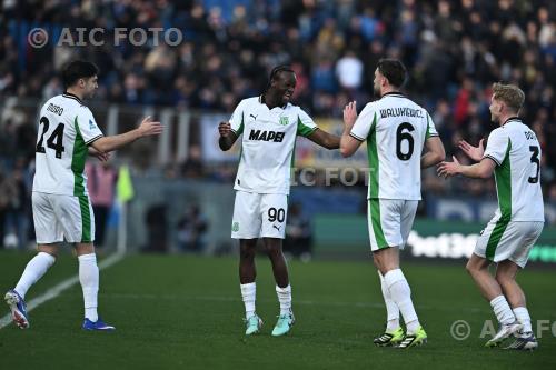 Sassuolo Ismael Kone Sassuolo Sebastian Walikiewicz Italian championship 2025 2026 Serie A Day 23° Arena Garibaldi-Romeo Anconetani match between  Pisa 1-3 Sassuolo 