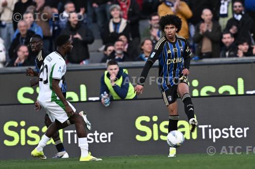 Pisa Alieu Fadera Sassuolo Idrissa Toure Arena Garibaldi-Romeo Anconetani match between  Pisa 1-3 Sassuolo Pisa, Italy 