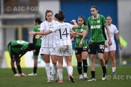 Como Women Liucija Vaitukaityte Como Women Paulina Stanic Ferruccio Trabattoni match between    Como Women 2-0 Sassuolo Women Seregno, Italy 