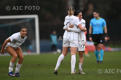 Como Women Alexandra Carla Chidiac Como Women Mina Bergersen Ferruccio Trabattoni match between    Como Women 2-0 Sassuolo Women Seregno, Italy 