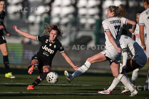 Juventus Women Megan Connolly Lazio Women Carina Baltrip-Reyes Vittorio Pozzo Lamarmora match between    Juventus Women 0-0 Lazio Women Biella, Italy 