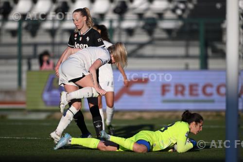 Lazio Women Francesca Durante Lazio Women Amalie Vangsgaard Vittorio Pozzo Lamarmora match between    Juventus Women 0-0 Lazio Women Biella, Italy 