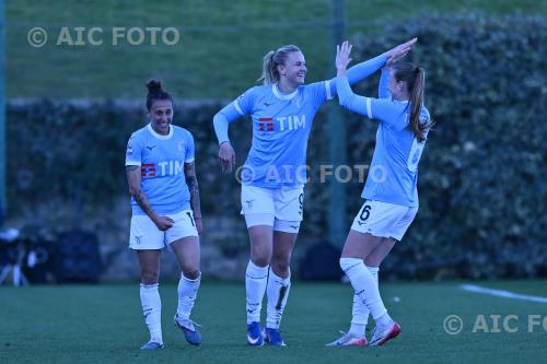 Lazio Women Elisabetta Oliviero Lazio Women Malgorzata Mesjasz Mirko Fersini match between Lazio Women 2-2 Milan Women Formello, Italy 