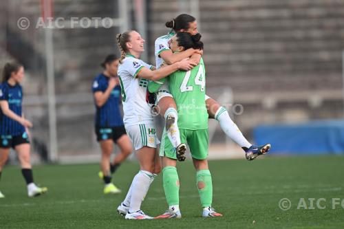 Roma Women Rachele Baldi Roma Women Annalena Rieke Arena Civica Gianni Brera match between Inter Women 0-1 Roma Women Milano, Italy 