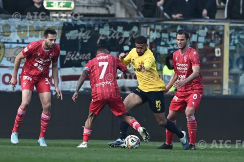 Padova Kevin Varas Padova Gregoire Defrel Italian championship 2025 2026 Serie B Day 27° Alberto Braglia match between Modena 1-2 Padova 