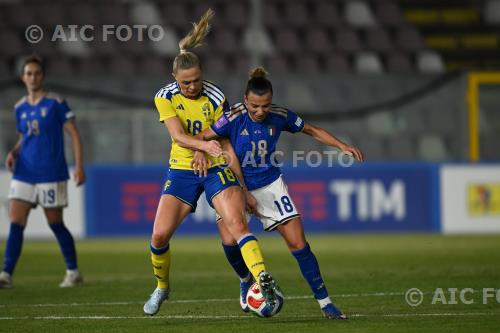 Italy Fridolina Rolfo Sweden Women 2026 Reggio Calabria, Italy. 