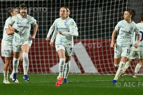 Inter Women 2026 Italian Women Cup 2025 2026  Femminile Italy Cup Semifinal match between Roma Women 1-1 Inter  Women at  Tre Fontane Stadium 