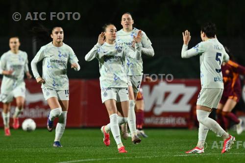 Inter Women 2026 Italian Women Cup 2025 2026  Femminile Italy Cup Semifinal match between Roma Women 1-1 Inter  Women at  Tre Fontane Stadium 