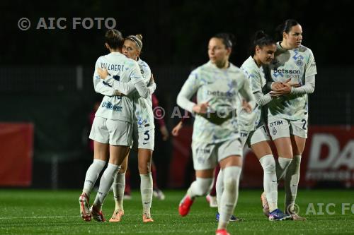 Inter Women 2026 Italian Women Cup 2025 2026  Femminile Italy Cup Semifinal match between Roma Women 1-1 Inter  Women at  Tre Fontane Stadium 