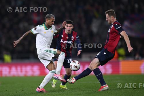 Roma Tommaso Pobega Bologna Nicolo Cambiaghi Renato Dall’Ara match between    Bologna 1-1 Roma Bologna, Italy 