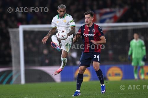 Roma Thijs Dallinga Bologna 2026 Bologna, Italy 