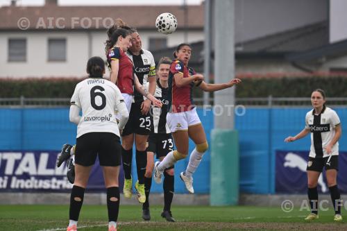 Genoa Women Caterina Ambrosi Parma Women Elexa Marie Bahr Ennio Tardini match between Parma Women 1-1 Genoa Women Parma, Italy 