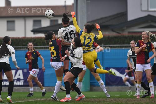 Parma Women Veronica Benedetti Parma Women Elexa Marie Bahr Serie A 2025 2026  Femminile 16°Day Ennio Tardini match between Parma Women 1-1 Genoa Women 