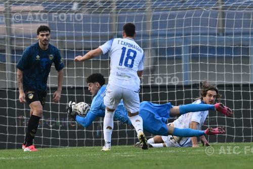 Latina Giulio Parodi Latina Thiago Capomaggio Italian championship 2025 2026 Lega Pro Day 32° Domenico Francioni match between  Latina 2-1 Siracusa 