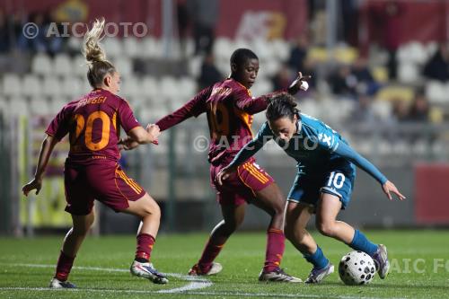 Fiorentina Women Shukurat Oladipo Roma Women Giada Greggi Tre Fontane match between Roma Women 1-1 Fiorentina Women Roma, Italy 