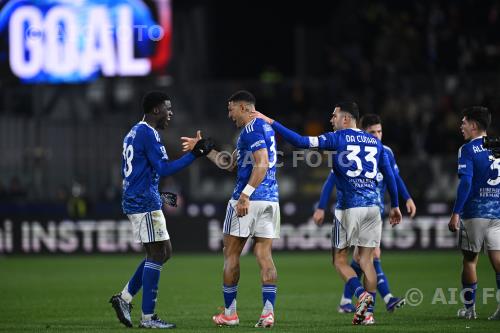 Como Diego Carlos Como Lucas Da Cunha Giuseppe Sinigaglia match between    Como 2-1 Roma Como, Italy 