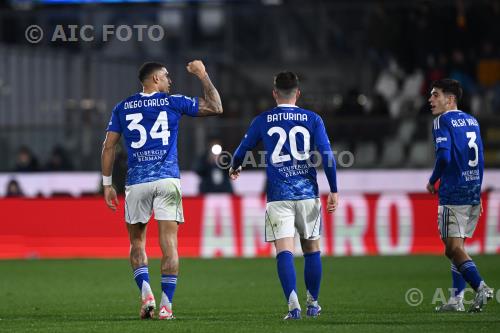 Como Martin Baturina Como Alex Valle Giuseppe Sinigaglia match between    Como 2-1 Roma Como, Italy 
