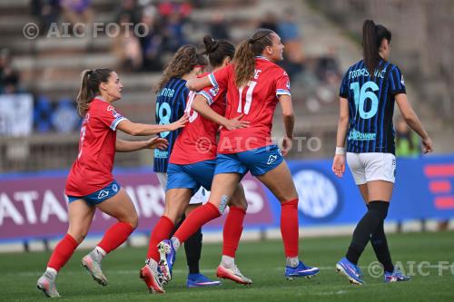 Napoli Women Marija Banusic Napoli Women Hanna Marie Barker Arena Civica Gianni Brera match between Inter Women 2-2 Napoli Women Milano, Italy 