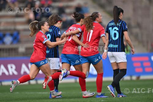 Napoli Women Marija Banusic Napoli Women Hanna Marie Barker Arena Civica Gianni Brera match between Inter Women 2-2 Napoli Women Milano, Italy 