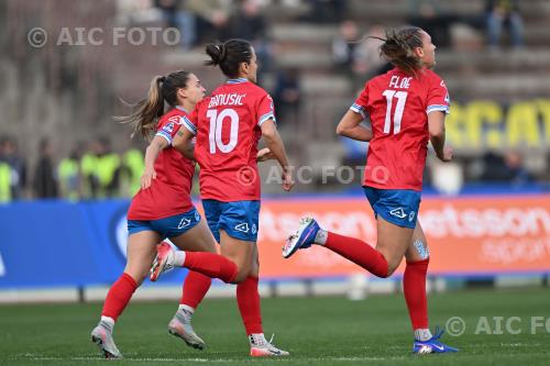 Napoli Women Marija Banusic Napoli Women Hanna Marie Barker Arena Civica Gianni Brera match between Inter Women 2-2 Napoli Women Milano, Italy 