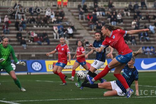 Napoli Women Katie Bowen Inter Women Cecilia Ran Runarsdottir Arena Civica Gianni Brera match between Inter Women 2-2 Napoli Women Milano, Italy 