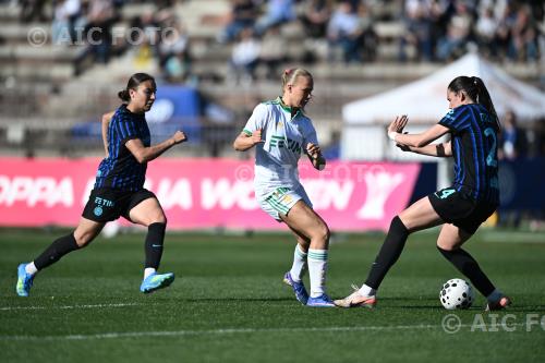 Inter Women Froya Brennskag-Dorsin Roma Women Marija Milinkovic Arena Civica Gianni Brera match between Inter Women 1-2 Roma Women Milano, Italy 