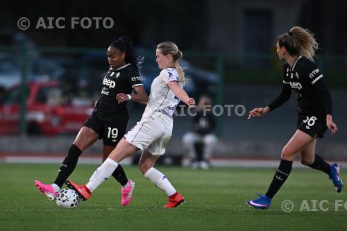 Juventus Women Oda Johansen Fiorentina Women Michela Cambiaghi Vittorio Pozzo Lamarmora match between    Juventus Women 2-1 Fiorentina Women Biella, Italy 