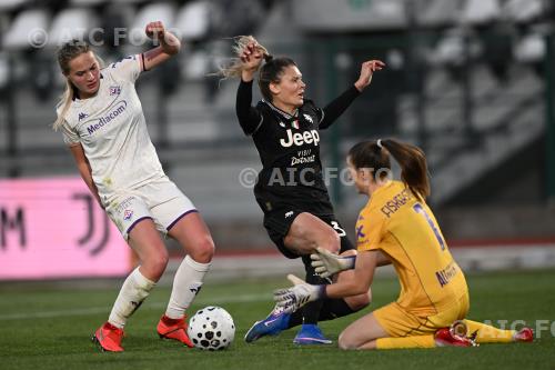 Fiorentina Women Michela Cambiaghi Juventus Women Cecilie Fiskerstrand Vittorio Pozzo Lamarmora match between    Juventus Women 2-1 Fiorentina Women Biella, Italy 