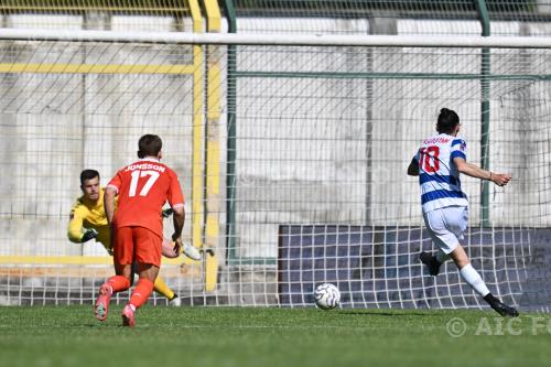 Pro Patria Kristjan Matosevic Triestina 2026 Busto Arsizio Italy Goal 1-1 