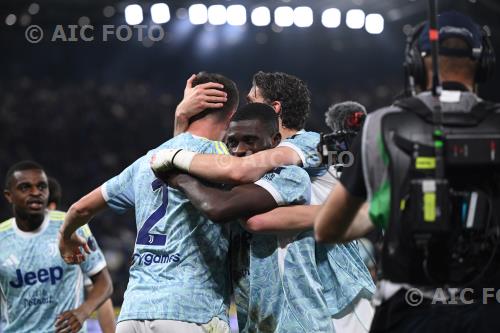 Juventus Emil Holm Juventus Manuel Locatelli Gewiss match between    Atalanta 0-1 Juventus Bergamo, Italy 