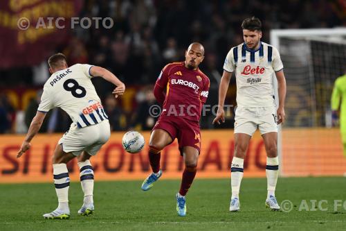 Atalanta Donyell Malen Roma Berat Ridvan Djimsiti Olimpic match between   Roma 1-1 Atalanta Roma, Italy 