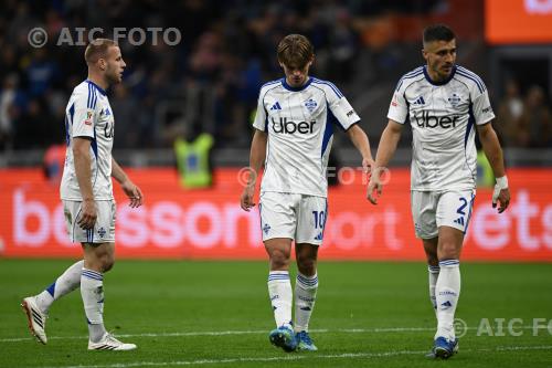 Como Nico Paz Como Marc Oliver Kempf Giuseppe Meazza match between   Inter 3-2 Como Milano, Italy 