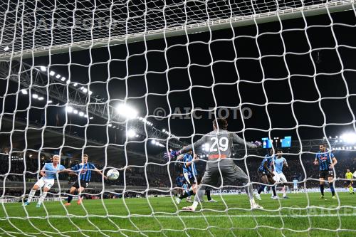 Lazio Berat Ridvan Djimsiti Atalanta Marco Carnesecchi Gewiss match between    Atalanta 2-3 d.t.s. Lazio Bergamo, Italy Goal 0-1 